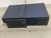 ☆ PS2 ☆ プレイステーション2 SCPH-50000 ミッドナイトブルー 動作品 本体 コントローラー BBパック ネットワークアダプター HDD 3899_画像6