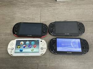 ☆ VITA ☆ Playstation VITA PCH-2000 ほか 4台 まとめ売り ジャンク 部品取り PSVITA 2000 2台 PCH-1000 PCH-1100 ヴィータ SONY