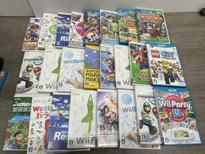 ☆ WiiU ☆ WiiパーティU 他 まとめ売り Nintendo Wii ソフト ドンキーコング アミーボフェスティバル マリオカート どうぶつの森 任天堂