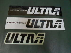  永井電子 ULTRA ステッカー イグニッションシステム ウルトラ　3枚　