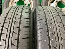 弐 2022年 185/75R15 106/104N LT キャンター FB70BB 純正 スチールホイール 6穴 4本セット 鉄 トラック 34942 4X576_画像6