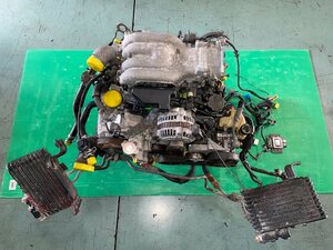 RX-7 FD3S エンジン 13B 動画あり ロータリー 左右オイルクーラー ハーネス 保障付き Guaranteed Sales 35043 2D34