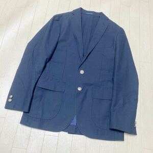 3778☆ GREEN LABEL RELAXING UNITED ARROWS トップス ブレザー シルバーボタン 3ボタン段返り S ネイビー