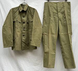 戦前 戦後 SETUP セットアップ WORK ワーク ジャケット パンツ 中 日本の古い服 JAPAN VINTAGE ジャパンヴィンテージ 東邦産業納