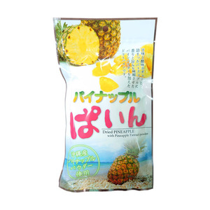  dry pine Okinawa . earth production confection bite snack Okinawa production pineapple powder use pineapple ...95g