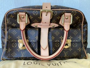 極々美品！！！●Louis Vuitton ルイヴィトン マンハッタン　GM モノグラム ハンドバッグ 肩掛け M40025 レディース●