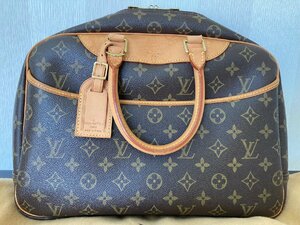 ●Louis Vuitton ルイヴィトン ドーヴィル M47270 モノグラム ハンドバッグ ボーリング ヴァニティ ●