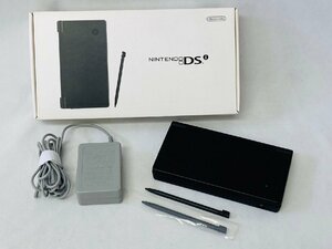 良品★任天堂 DSi ブラック 本体 TWL-001(JPN) 初期化済み 動作確認済み ACアダプター タッチペン 外箱付 ゲーム機★