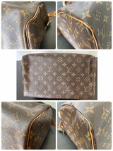 美品●Louis Vuitton ルイヴィトン スピーディ30 ハンドバッグ モノグラム ミニボストンバック パドロック キー付き M41526 ●_画像5