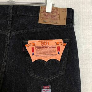 激レア☆デッド レングス30 先染め ブラック USA製 90s LEVI'S リーバイス 501 黒 デニム パンツ W36 505 66 ビッグE ビンテージ60s50s80s 