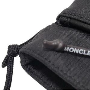 新品本物モンクレール ジーニアス MONCLER GENIUS FRAGMENT フラグメント 藤原ヒロシ ミニショルダーバッグ フォンケース サコッシュ 黒の画像6