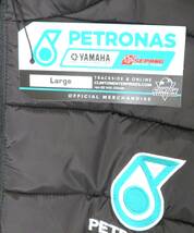 ヤマハ MotoGPダウンジャケット L JACKET Padded Zip Coat ROSSI Yamaha Petronas Racing Bikes MotoGP NEW 20PY-AQJ1-00L 未使用 同梱不可_画像4