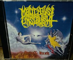 Malicious Onslaught Brutal Gore 1994年デススラッシュメタル　2002年再発盤　magnus morbid saint death master funeral nation