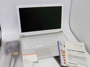 1円 未使用保管 ノートPC dynabook X5 P1X5RPEG [15.6インチ/メモリ4GB/SSD 256GB/Windows10/Core i3-10110U/サテンゴールド/2021年2月]