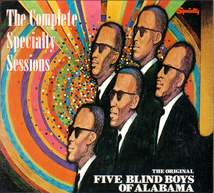 THE ORIGINAL FIVE BLIND BOYS OF ALABAMA・The Complete Specialty Sessions / ファイブ ブラインド ボーイズ オブ アラバマ2枚組CD全41曲_画像1