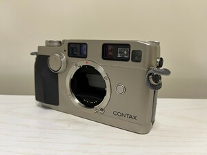 1円スタート CONTAX G2 D(GD-2) Silver Body コンタックス レンジファインダー シルバー フィルムカメラ ボディ
