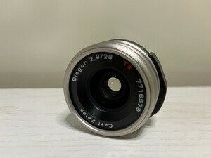 Contax Carl Zeiss Biogon 28mm f/2.8 T* コンタックス G1/G2 用 フィルムカメラ レンズ 