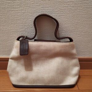 COACH キャンバスミニバッグ