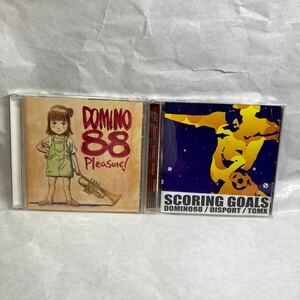 アルバムCD2枚セット DOMINO88 pleasure! SCORING GOALS ドミノ DISPORT TGMX 日本サッカーエール