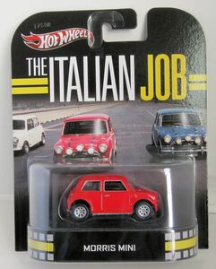 HW THE ITALIAN JOB MORRIS MINI（赤）