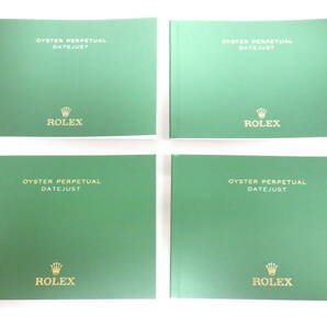 ROLEX ロレックス デイトジャスト冊子 2017年 英語表記 4点 №2196の画像1