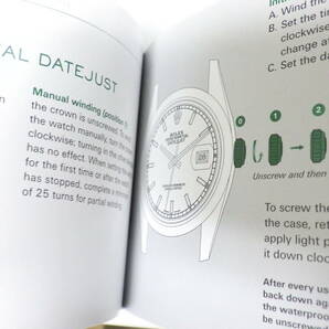 ROLEX ロレックス デイトジャスト冊子 2017年 英語表記 4点 №2196の画像8