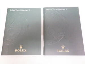 ROLEXロレックス ヨットマスター2 冊子 ドイツ語 2点　№2223