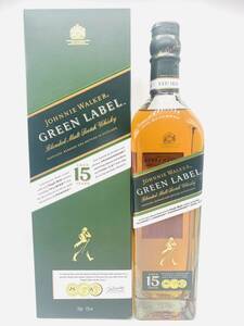 【未開栓】 JOHNNIE WALKER GREEN LABEL ジョニーウォーカー グリーンラベル 15年 スコッチ ウイスキー 700ml 43% お酒 洋酒