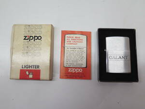未使用？保管品　Zippo ジッポー ライター [GALANT　ギャラン] 　1978年製　BRADFORD.PA