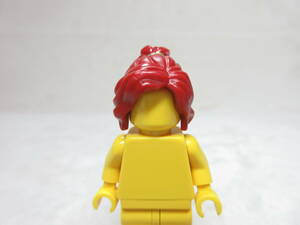 LEGO★78 正規品 未使用 髪の毛 ポニーテール 被り物 同梱可能 レゴ シティ ミニフィグ 男の人 女の人 子供 男の子 女の子
