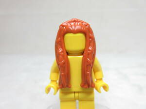 LEGO★87 正規品 未使用 ロングヘアー 髪の毛 被り物 同梱可能 レゴ シティ 女性 女の人 女の子 ホビット 妖精 ロードオブザリング