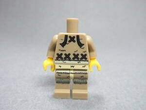 LEGO★242 正規品 ミニフィグシリーズ ボディ 同梱可能 レゴ ミニフィギュア エスキモー 民族 部族 釣り