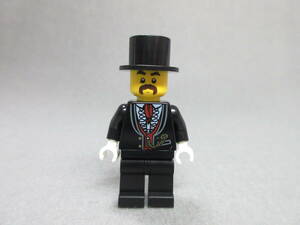 LEGO★298 正規品 街の人 紳士 ミニフィグ 同梱可能 レゴ シティ スーツ姿 タキシード 花婿 パーティ ウェディング 結婚式