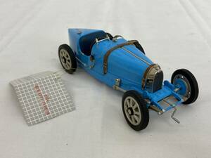 【OM90】(O)フランクリンミント Franklin Mint 1/2 Bugatti ブガッティ TYPE タイプ 35 1924 ブルー BLUE 中古現状品