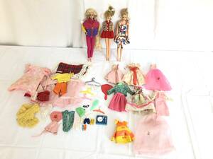 【JN79】(O)当時物 ヴィンテージ 60‘ｓ Barbie バービー人形 MATTEL マテル社 1965年～1966年 洋服 着せ替 日本製 中古現状品