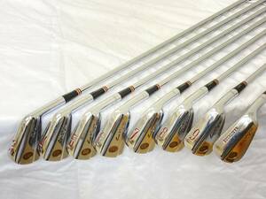 【IE16】(O) Ben Hogan ベンホーガン Apex アイアン 8本セット 3,4,5,6,7,8,9,EQUALIZER ゴルフクラブ まとめ 中古現状品