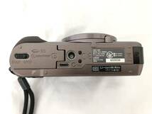 【JN1】(O) SONY ソニー Cyber-Shot DSC-HX30V コンパクト デジタルカメラ ブラウン バッテリー付き 通電動作確認済み 中古現状品_画像9
