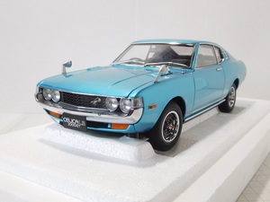 *Aa1/18 Toyota Celica 2000GT подъёмник задний 2000GT 1973 бирюзовый голубой металлик 