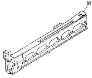 MAX マックス エアーネイラ TA-52 / 432MA 用 マガジンユニツト (4MA) No.63 (TA12067) 部品 修理 補給 パーツ エアタッカー ステープル