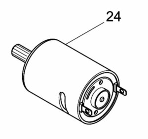 マキタ makita 7.2v 充電式 ペン インパクト ドライバ TD022DSHX 用 チョクリュウモータ 629235-0 ペン型 電設 電工 電気 工事 モーター