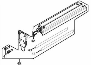 MAX マックス エアネイラ TA-325 / 4J 用 マガジンASSY (4J) No.45 (TA81263) 部品 修理 補給 パーツ エアタッカー 建築 建設 内装 大工