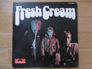 盤悪ジャンク1点物!1968年国内初版LPフレッシュ・クリームFRESH CREAM/大チャンス買時!!