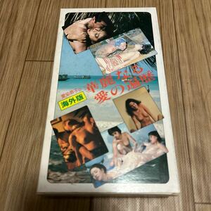 愛染恭子の海外版本番生撮り《華麗なる愛の遍歴》VHS 代々木忠監督
