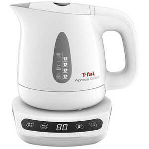 T-fal　電気ケトル アプレシア コントロール [0.8L]　KO7201JP ホワイト