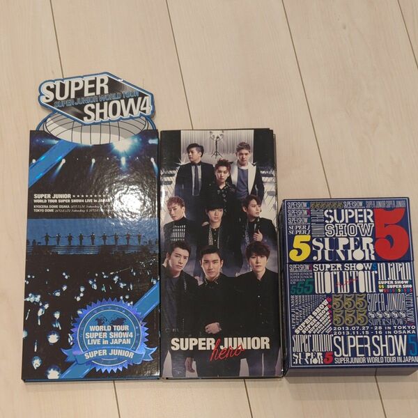 SUPER JUNIOR　 DVD＆CD3点