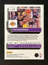 八村塁 Rui Hachimura Optic Red Wave 2022-23 #170 Los Angels Lakers レイカーズ Prizm NBA _画像2