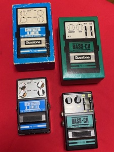 ★Guyatone グヤトーン PS-020 Exiter &Limiter　 BASS-CH PS-028 BASS CHORUS ベースコーラス　　ベース エフェクター ★