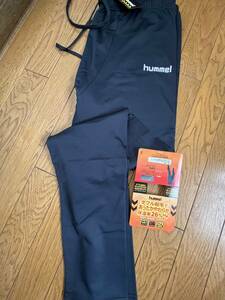 3L size! tag display size XO3 brand goods HUMMEL double nappy .. heat insulation proportion 26%UP stretch . electrostatic! including tax 4620 jpy goods navy color tone inner tights 