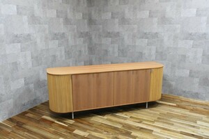 PB3LK64 Eric *bowasenErik Boisen sideboard W214.5cm cabinet Denmark Northern Europe modern display shelf .. door living board 