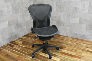 PB4AK4 ハーマンミラー Herman Miller アーロンチェア ポスチャーフィット サイズB 回転昇降椅子 デスクチェア メッシュ オフィスチェア